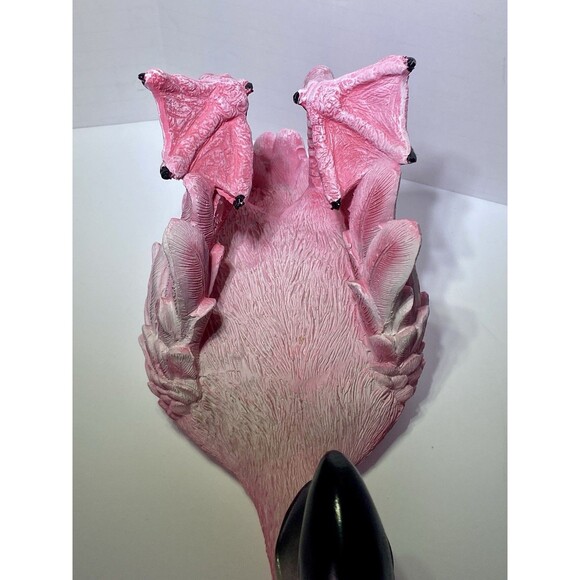 Flirty Flamingo Wine Bottle Holder Bar Table Shelf Decoration Beachy - Picture 8 of 12